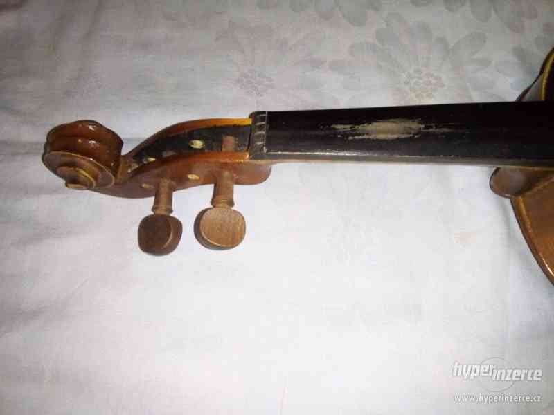 Staré nádherné housle - funkční - foto 5
