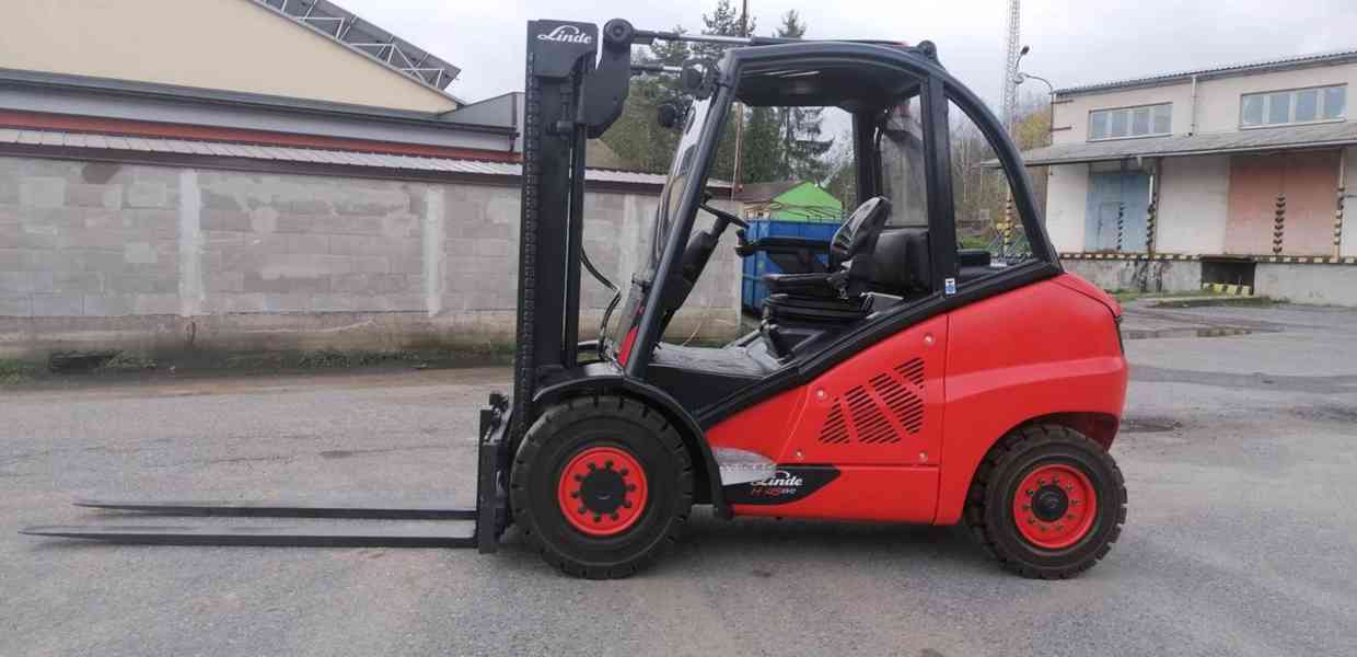 LINDE H45D-01 boční posuv, vidle 2 m - foto 3