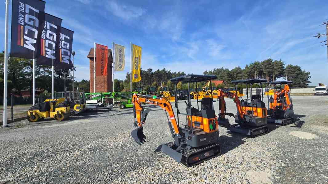 Minibagr LGCM LG10 1T s drapákem + 3 lžíce Opava - foto 7