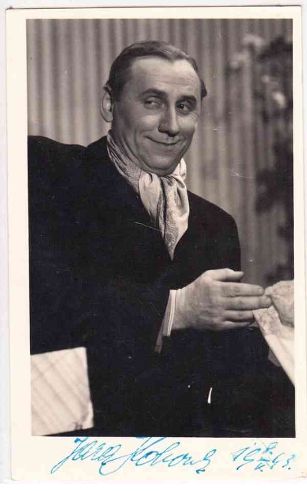 Jára Kohout, herec – stará šelaková gramodeska, rok 1928  - foto 8