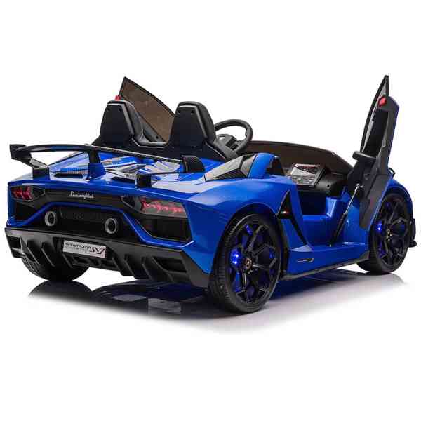 LAMBORGHINI AVENTADOR SVJ 24V DĚTSKÉ JÍZDOVÉ AUTO S - foto 4