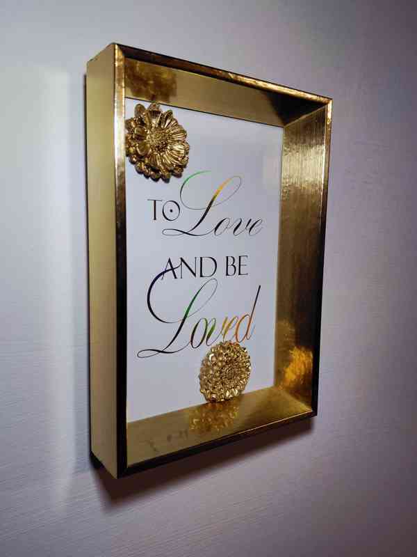 Originalní 3D obraz s květy  - foto 3