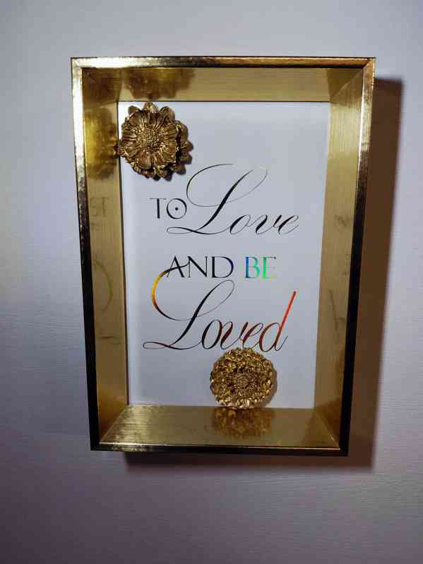 Originalní 3D obraz s květy  - foto 2