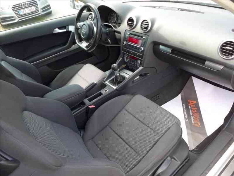 Audi A3 2,0 TDi DIGI AC, 1.MAJITEL - foto 10