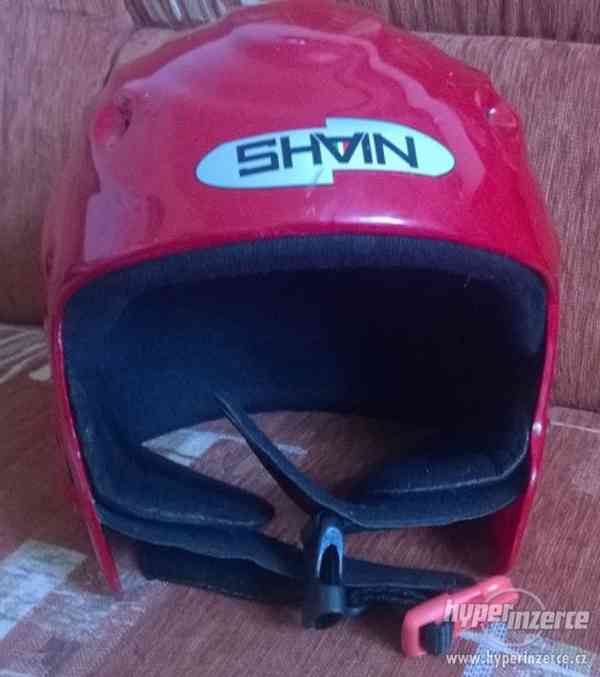 Prodám dětskou lyžařskou přilbu SHAIN 58M - foto 7