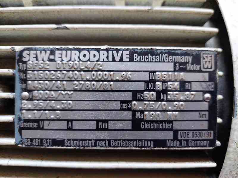 Převodový motor SEW Eurodrive - foto 5