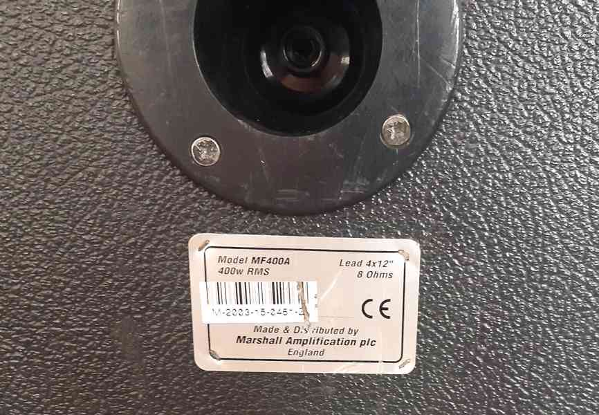Marshall MF400 Mode Four kytarový reprobox - foto 3