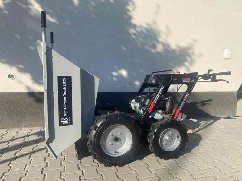Motúčko 4x4 LR25 Mini DUMPER 5,5hp - foto 4