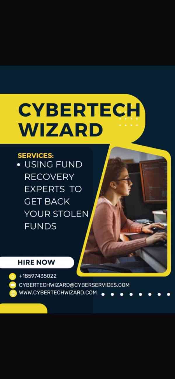  RETRIEVE YOUR LOST FUNDS BACK;;;HIRE CYBERTECH WIZARD - foto 3