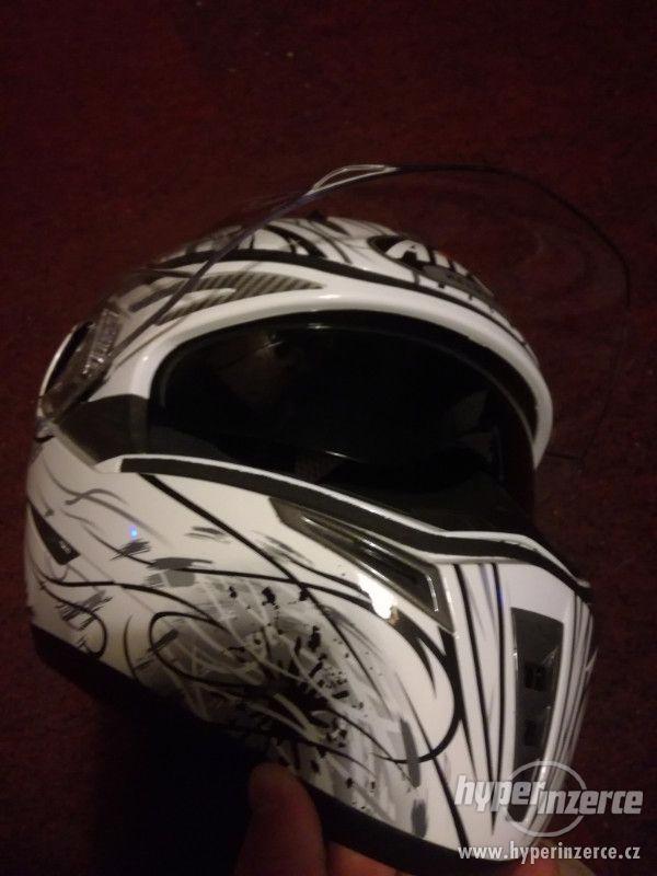 Prodám helmu na motorku značky Airoh - foto 2