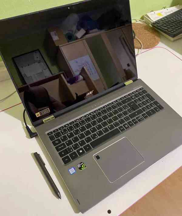 Notebook-Tablet+tužka Acer Spin 5 Steel Gray celokovový, I5 - foto 1