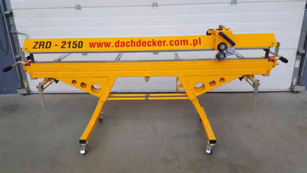 Ohybacka plechu ZRD 2150/1,0 mm Dachdecker  - foto 2