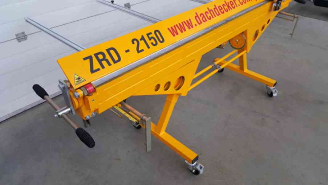 Ohybacka plechu ZRD 2150/1,0 mm Dachdecker  - foto 3