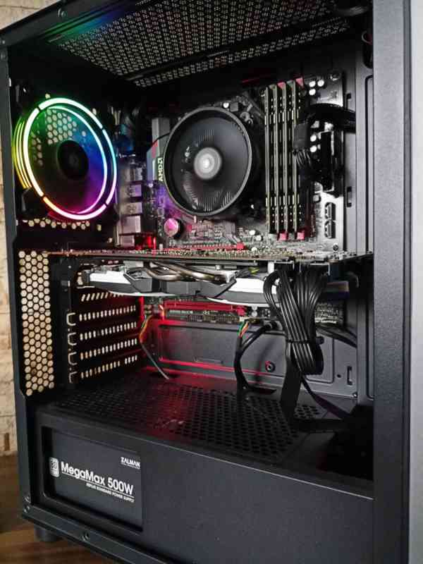 💣 HERNÍ PC RYZEN 5 3600, 16GB RAM, GTX 1080, SSD, WIN11 💣 - foto 2