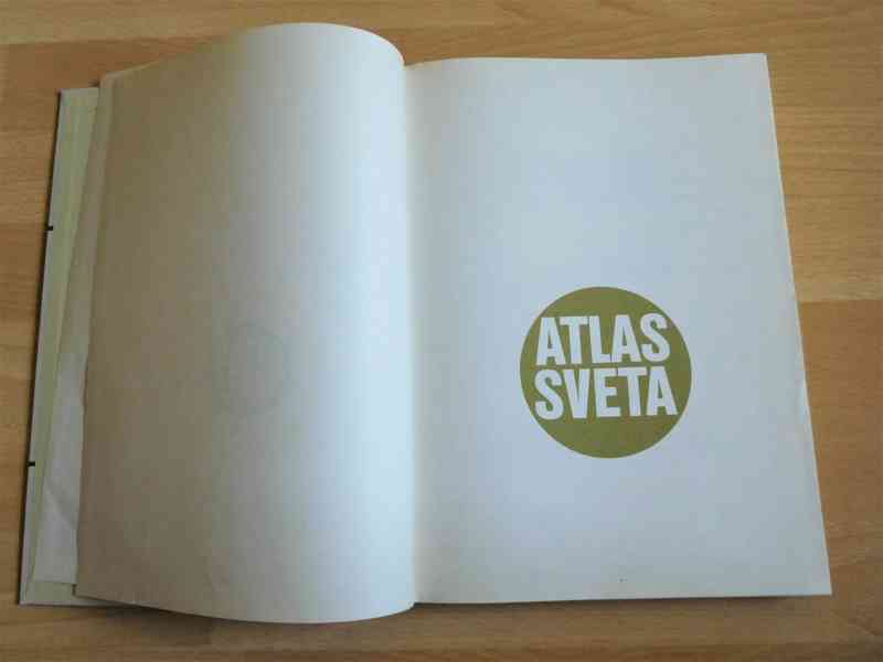 Atlas sveta-retro r. 1980 - foto 3