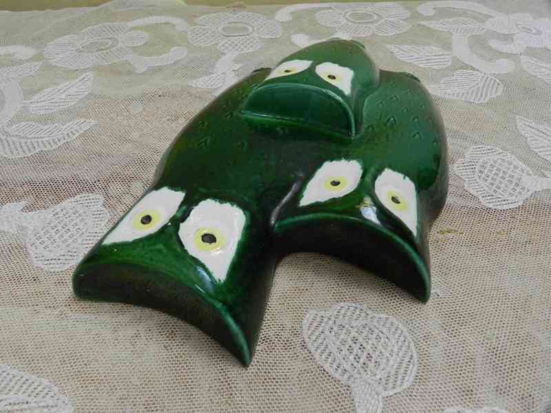 Stylový Reliéf na zeď Sovy Brusel Retro Keramia Znojmo Czech - foto 4