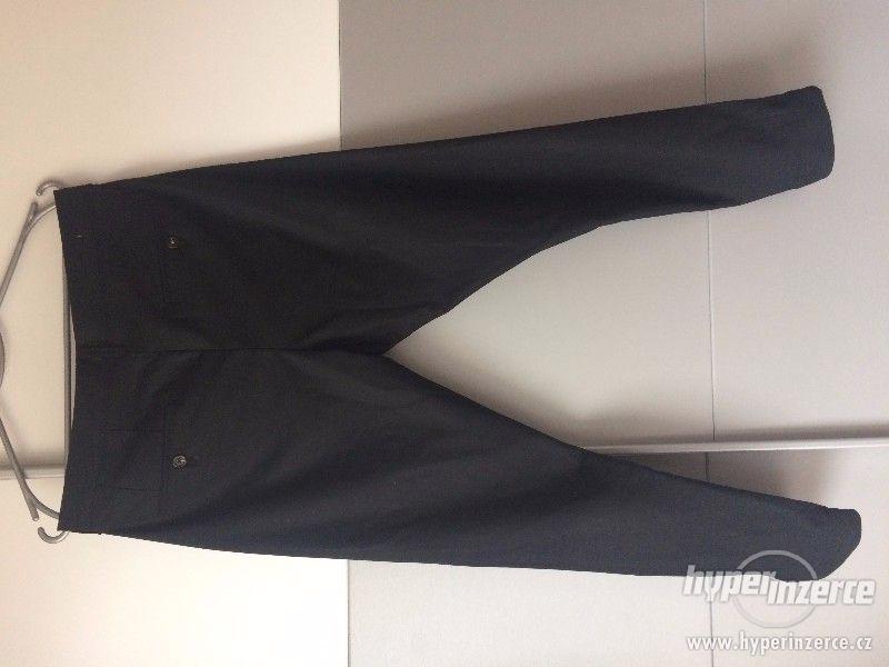 Zara pánské černé společenské kalhoty vel. 42 - foto 2