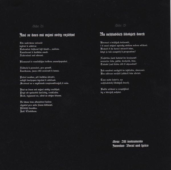 Triumph, Genus – Jiné se dnes má mými světy rozléhat (EP)  - foto 4