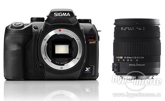 NOVÁ Sigma SD15+objektiv 18-50mm f/2,8-4,5 DC OS HSM - foto 2