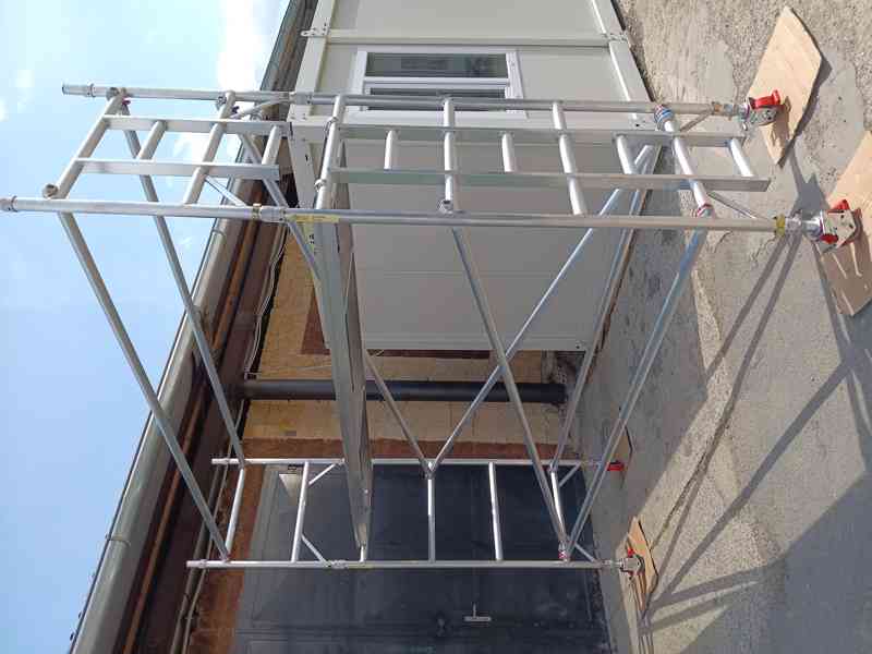 Pojízdné lešení Klasiko -  hliníkové, pracovní výška 4,2m - foto 2