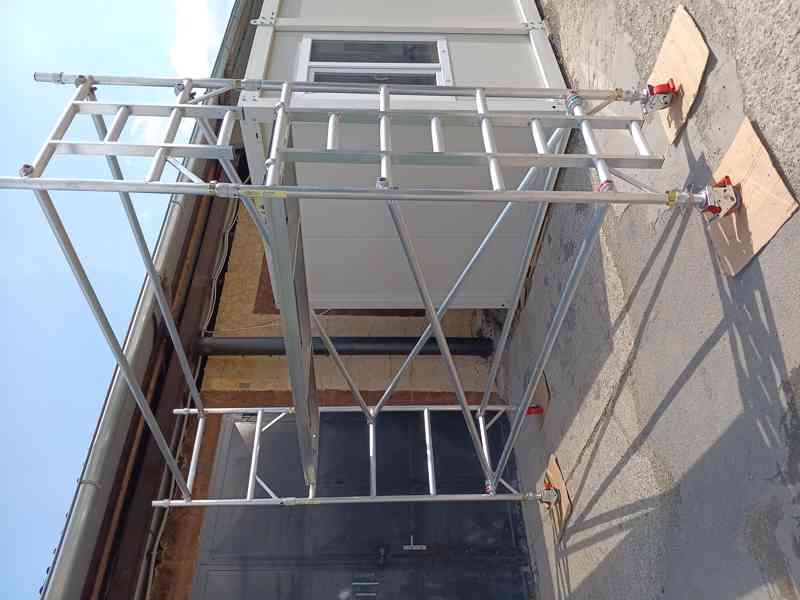 Pojízdné lešení Klasiko -  hliníkové, pracovní výška 4,2m - foto 3