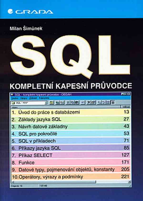SQL kompetni kapesni pruvodce  - foto 1