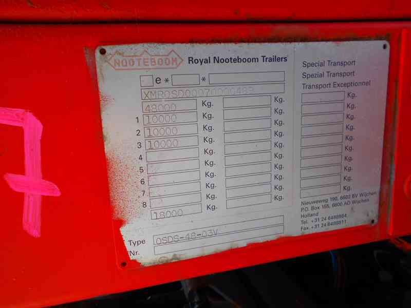 NOOTEBOOM OSDS-48-03V - foto 19