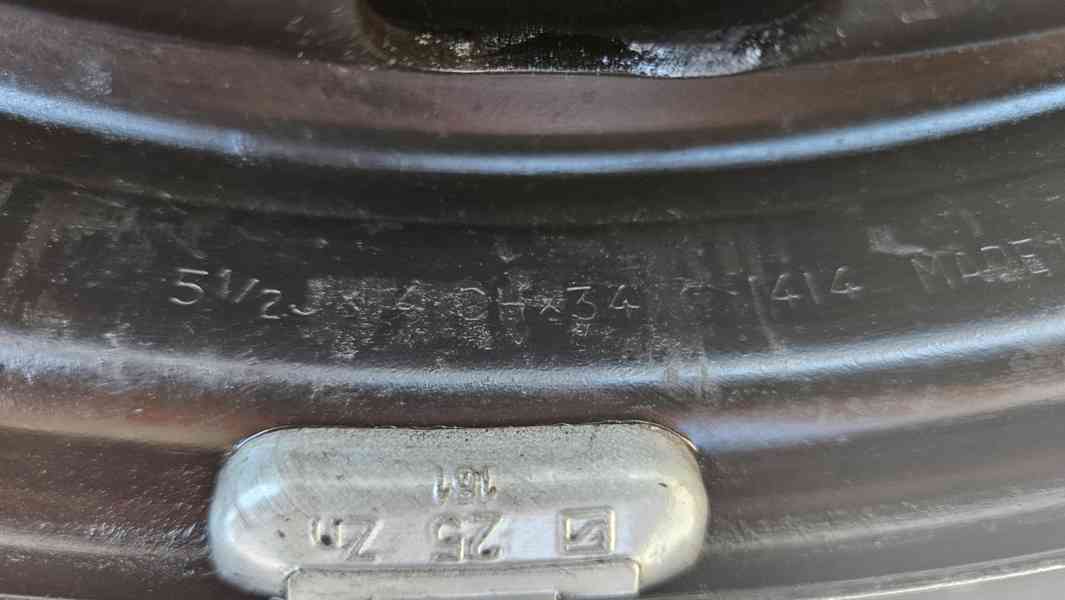 Peugeot 206 letní kola pneumatiky 175/65 R14 disky 14" - foto 3
