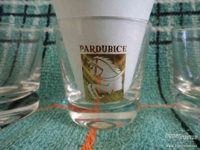 Mini skleničky s emblémem Pardubic - foto 1