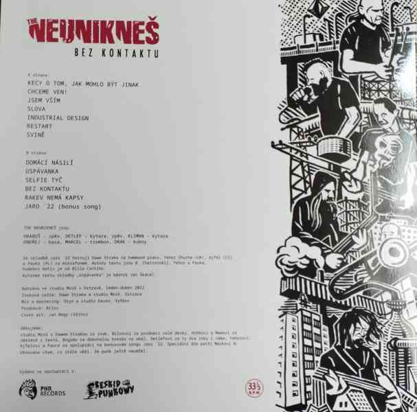 The Neunikneš – Bez kontaktu   (LP) - foto 2