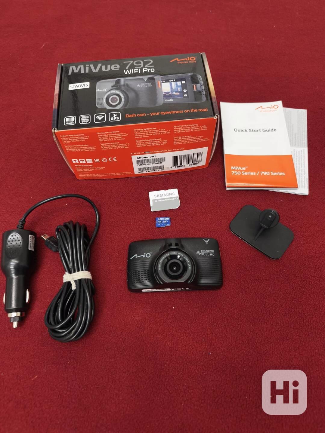 Mio MiVue 792 WIFI PRO+Samsung PRO Plus 128GB karta (U3/V30) - foto 1