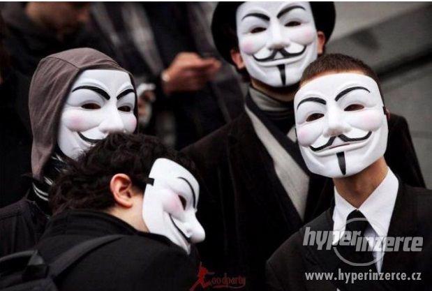 Maska Anonymous, Vendeta - foto 1