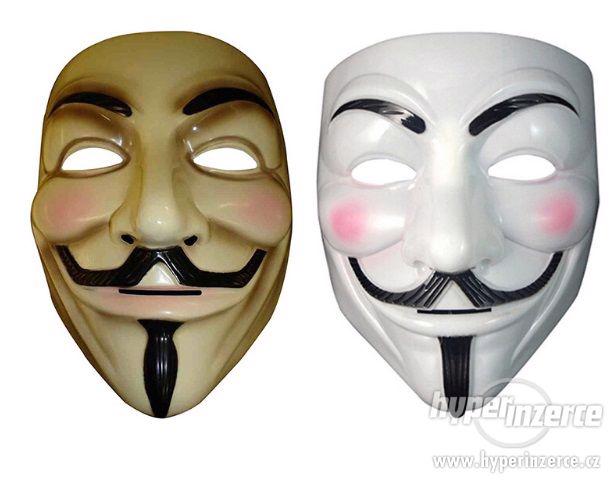 Maska Anonymous, Vendeta - foto 2