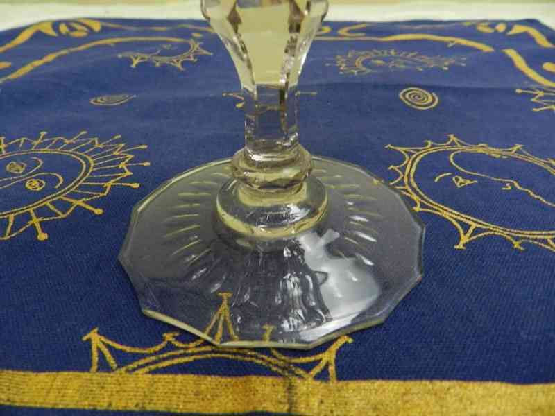 Krásná barokní Sklenice na nožce  - foto 3