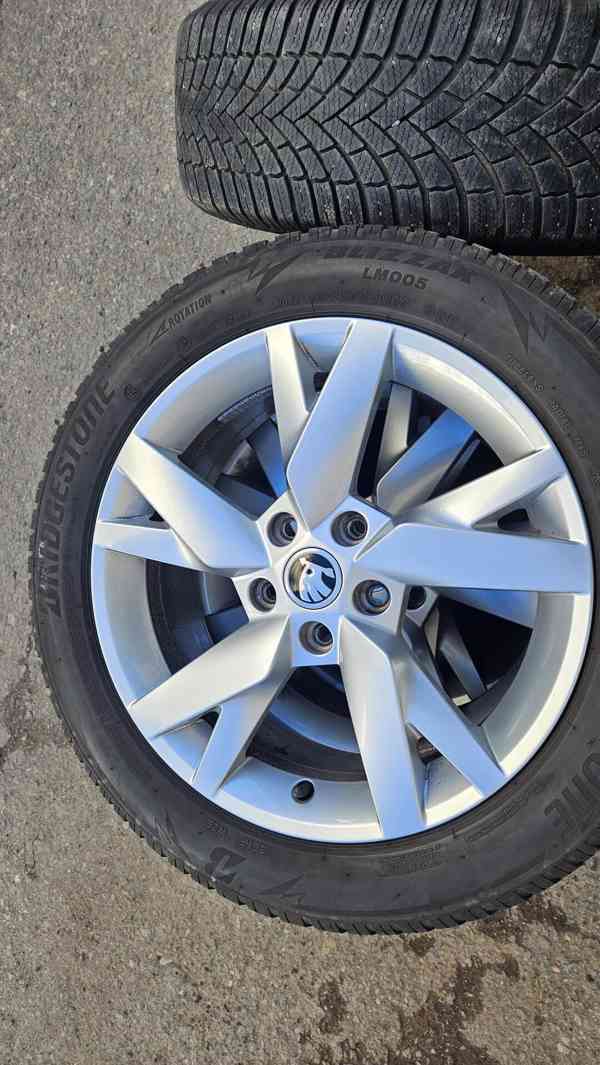 R17" Škoda Octavia 4/ Yeti/ Karoq/ VW 5x112 Originální alu k - foto 3