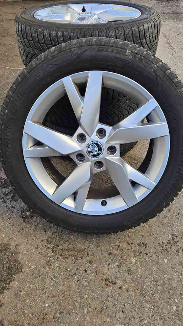 R17" Škoda Octavia 4/ Yeti/ Karoq/ VW 5x112 Originální alu k - foto 8