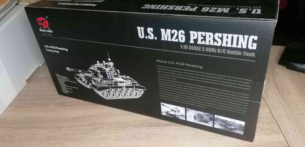 U.S. M26 Pershing, RC tank, 1:16 - foto 7