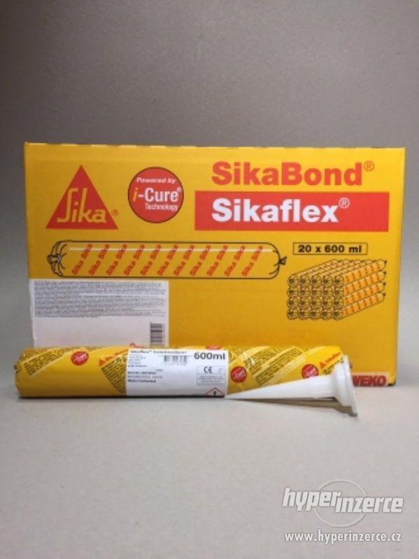Sikaflex® Construction+ 600ml šedý trvale pružný tmel - foto 1