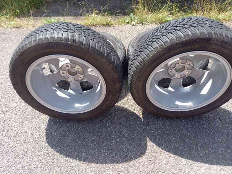 Zimní Alu kola Š. Octavia II 5x112 +Zánovní 205/55R16 - foto 16