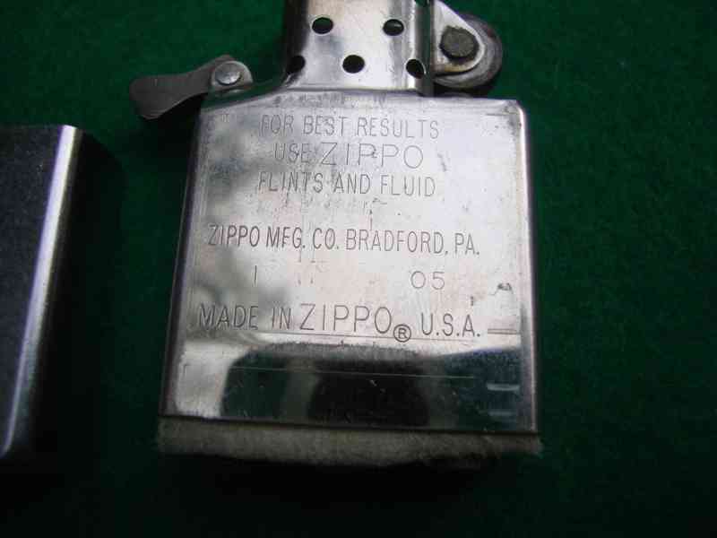 Originál zapalovač Zippo G 05 rok výroby 2005 funkční - foto 15