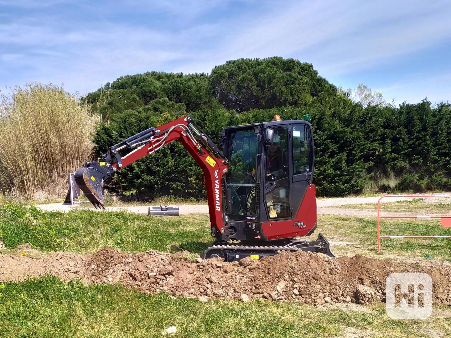 Yanmar SV17 mini rypadlo bagr 1,8 t - foto 1