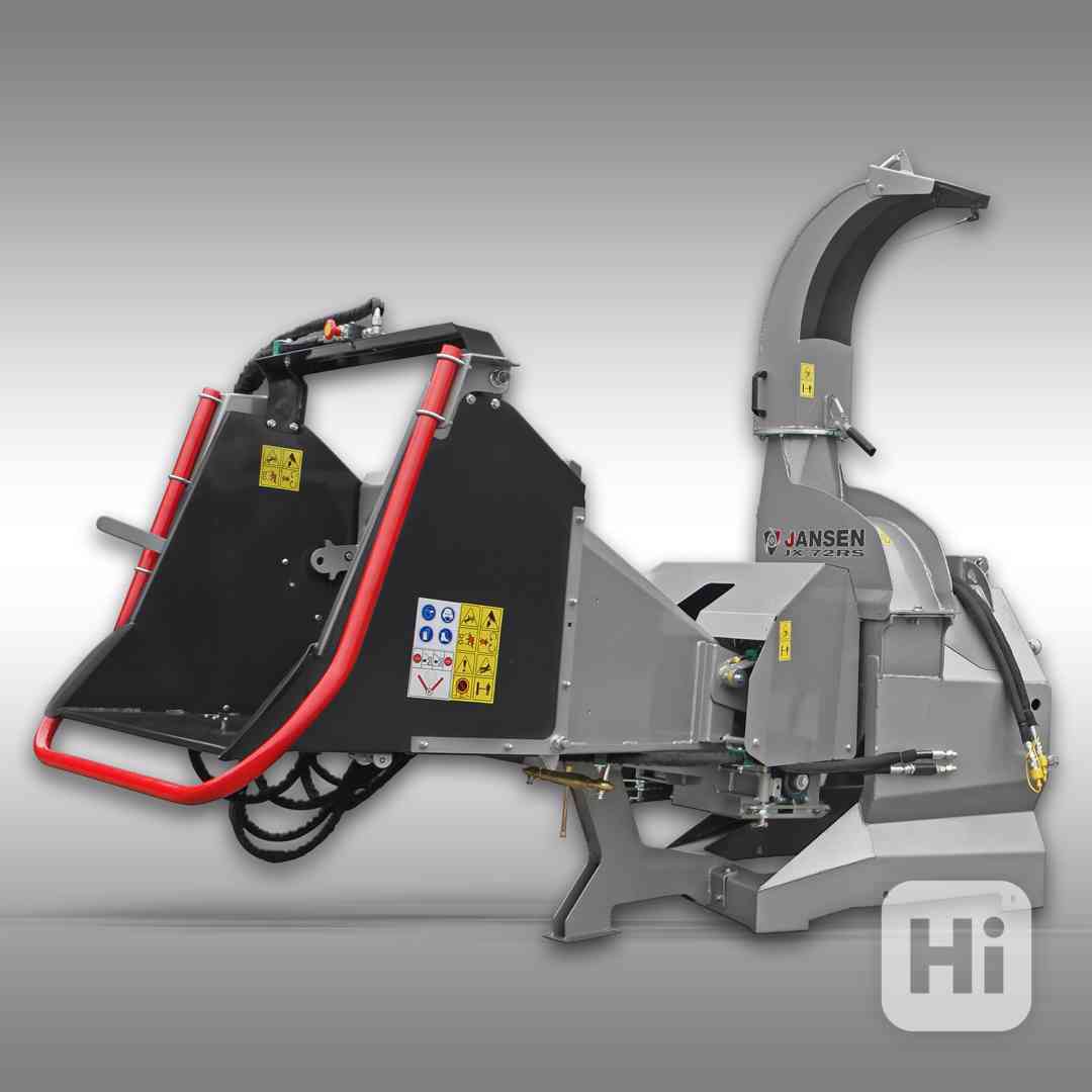 Jansen JX-72RS drvič - štiepkovač konárov za traktor - foto 1