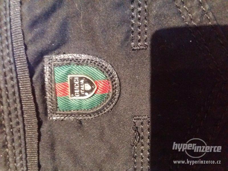 GUCCI kalhoty cerne v 38 - foto 3