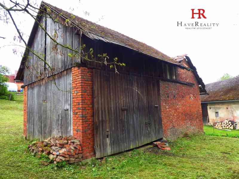 Prodej RD 1+1, stodola, 120 m2, pozemek 1.270 m2, Bystřice, okr. Jičín - foto 16