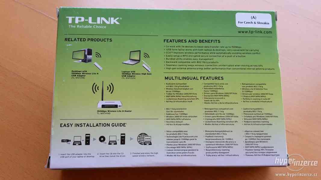 Wi-Fi USB síťová karta TP-link - foto 3