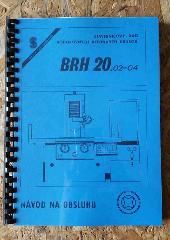 Návod brusky BRH-20-02