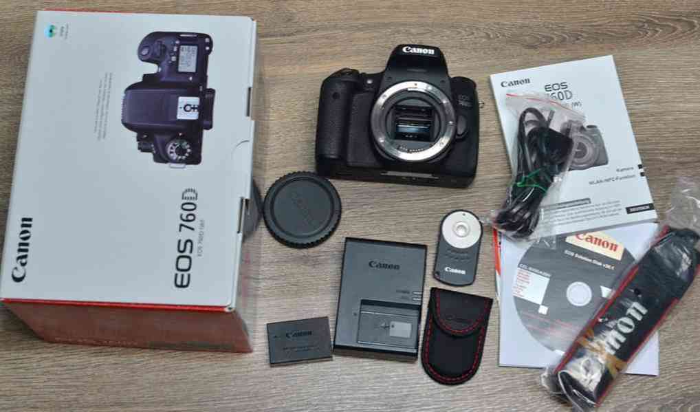 Canon EOS 760D  CMOS*Full HDV*WIFI/NFC 11800 Exp. - foto 3