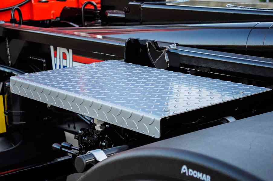 MAN TGS 28.320 HÁKOVÝ NOSIČ KONTEJNERŮ + HYDRAULICKÁ RUKA - foto 26