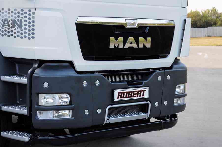 MAN TGS 28.320 HÁKOVÝ NOSIČ KONTEJNERŮ + HYDRAULICKÁ RUKA - foto 40