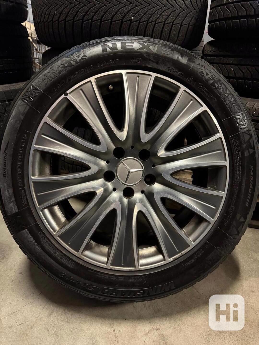 ALU KOLA se zimní pneu Mercedes Benz S W222  Prodám originál - foto 1